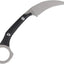 Cuchillo EDC Garra Curva Fija Lavado Piedra Blanca