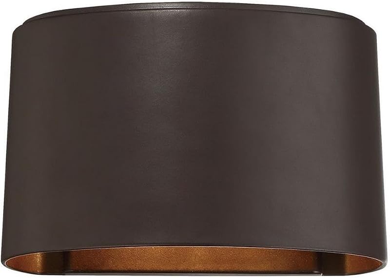 Farol pared exterior Everton 1 luz LED 14W bronce