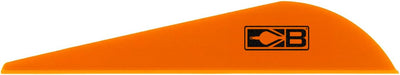 Veleta térmica paleta caza 2.5pulg 100uds naranja neón