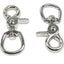 Broches gatillo redondos pack 2 1,6cm