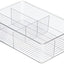 Caja plástico organizadora 6 secciones para despensa