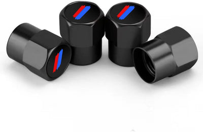 Tapones válvula rueda BMW M3 M5 X1 X3 X5 X6 Serie Negro