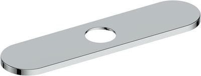 Cubierta orificio fregadero 10pulg placa metal cromado