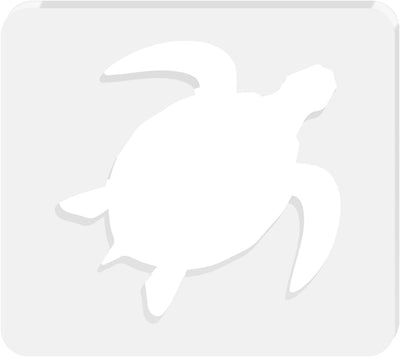 Plantilla enrutador acrílico tortuga marina carpintería