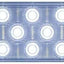 Luz respaldo LED ovalada ultrafina blanca