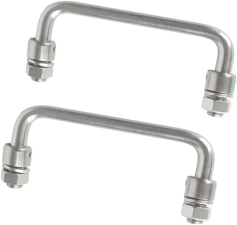 Mango plegable acero inox 90 grados pack 2