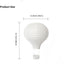 8 Linternas papel con globos 12pulg fiesta