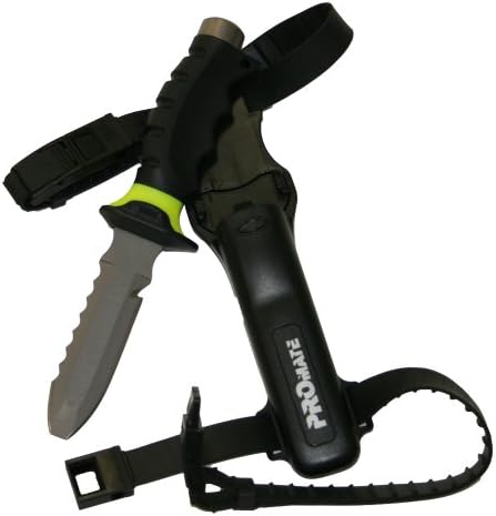 Cuchillo buceo titanio punta roma 4 1/2
