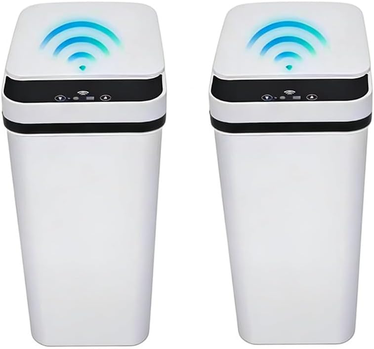 2 Cubos Basura Inteligente sin Contacto 2.4gal