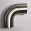 Codo mandril inox 1.5" radio 1d/1.5" pared 16ga pierna 2" ss304