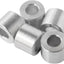 Espaciador aluminio 5/8x5/16 pulg redondo liso sin roscar