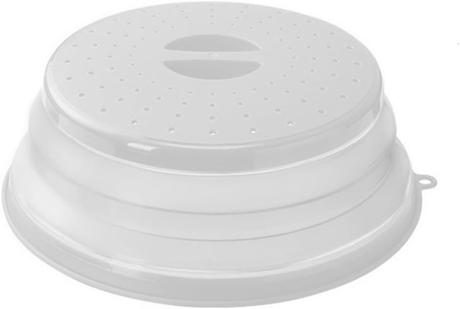 Cubierta microondas plegable 10.5pulg silicona BPA lavavajillas