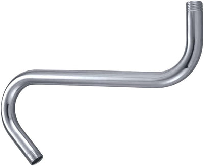 Brazo ducha forma S cromo pulido 8.75x8.25pulg
