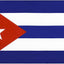 Bandera Cuba 3x5pies con ojales latón
