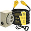 Cable generador 30A 4 clavijas caja entrada impermeable
