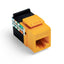 Conector Quickport Cat 5e pack 25 amarillo