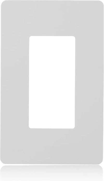 Placa pared 1 banda para interruptor y toma corriente