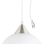 Portalámpara colgante con enchufe 1 luz 60w 120v