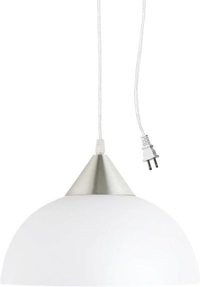 Portalámpara colgante con enchufe 1 luz 60w 120v