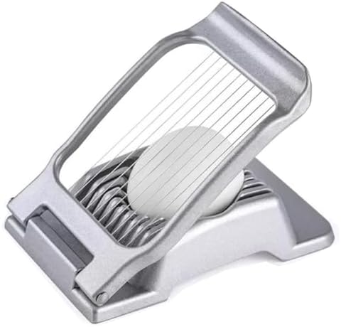 Cortador huevos metal acero inox para frutas y perritos calientes
