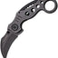 Cuchillo plegable Hawkbill 5" negro lavado TF-578SW