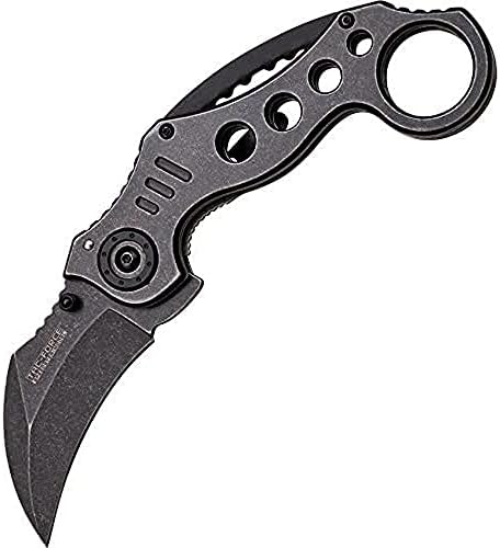 Cuchillo plegable Hawkbill 5" negro lavado TF-578SW