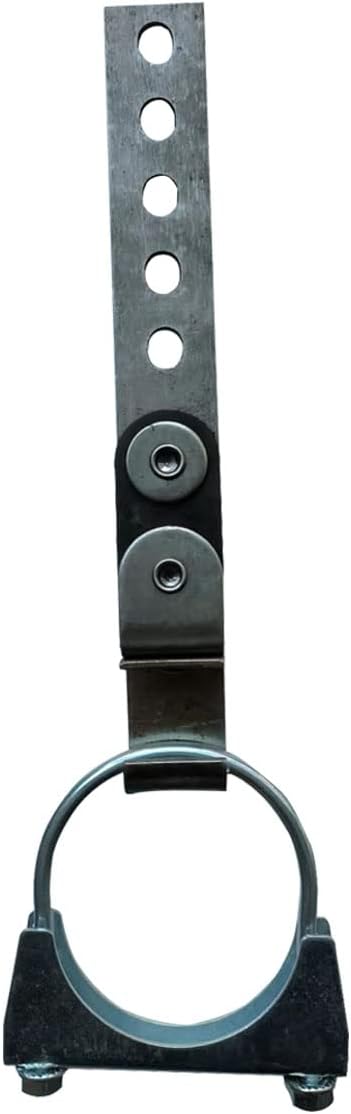 Colgador escape giratorio abrazadera 3"