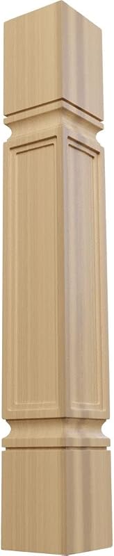 Columna gabinete Kent 5x5x35.5 pulg cereza con panel elevado
