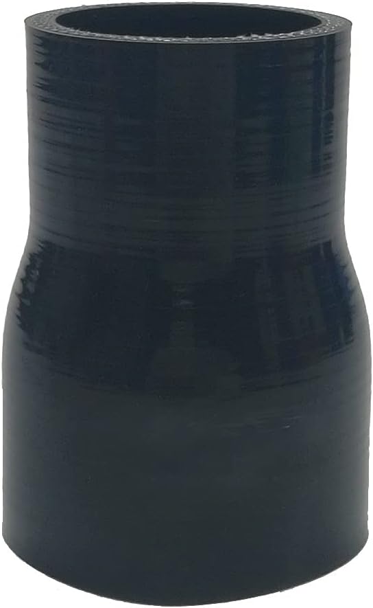 Manguera silicona reductor 2.25-2.5" 4 capas negro