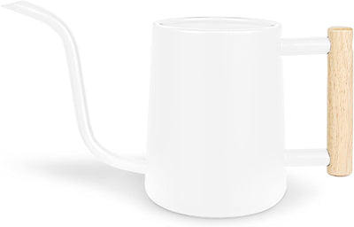 Regadera acero inox 35oz pico largo para plantas casa jardín