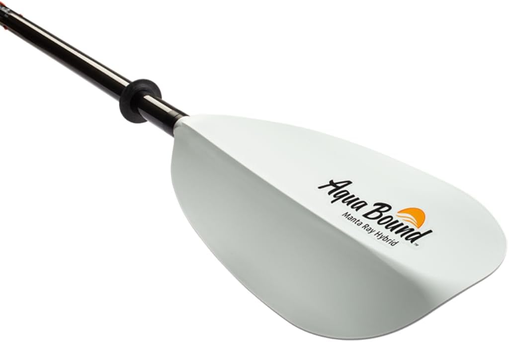 Manta Ray Paddle Eje Carbono Hoja Compuesta