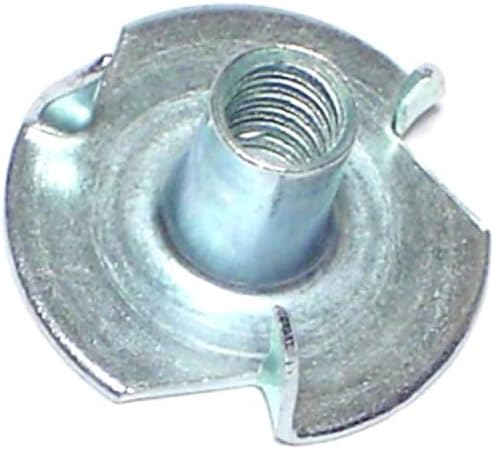 Tuercas en T dentadas 6-32 100 pzas