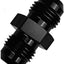 Adaptador manguera acoplador 6AN aluminio negro