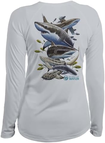Camisa buceo mujer UV UPF 50 manga larga