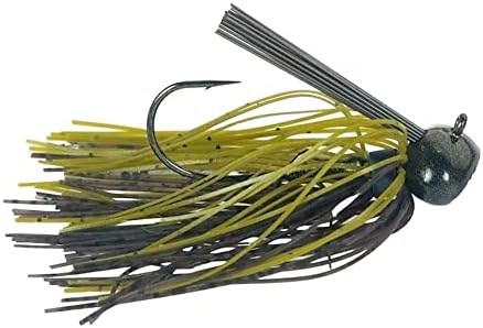 Plantilla fútbol 1/2oz cabeza plana silicona fibra cebo