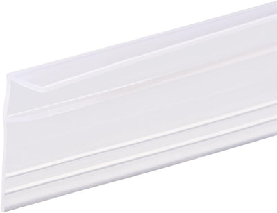 Tira sellado puerta vidrio 118pulg riel 3/4pulg baño oficina