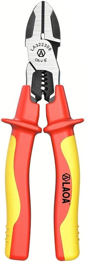 Alicates multifuncionales 1000V pelacables crimpadora acero