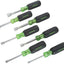 Set 7 Pzas Destornilladores Tuercas Eje Hueco 3pulg