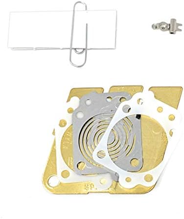 Kit diafragma espiral color dorado
