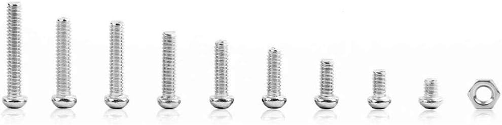 Kit 300 Pzas Tornillos M3 Acero Inox Hexagonal