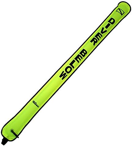 Tubo inflable señal seguridad buceo