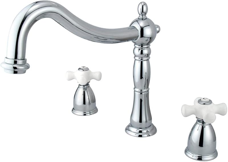 Grifo bañera romana centro ajustable 8pulg cromo