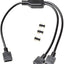 Cable divisor 2 vías D-RGB con bucle