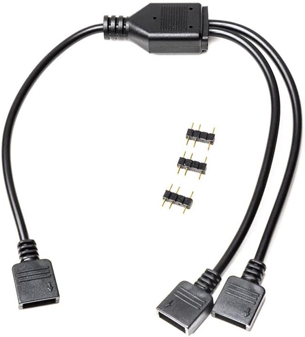 Cable divisor 2 vías D-RGB con bucle