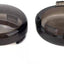 Cubierta lente señal giro ahumada 2" Harley 4 Uds