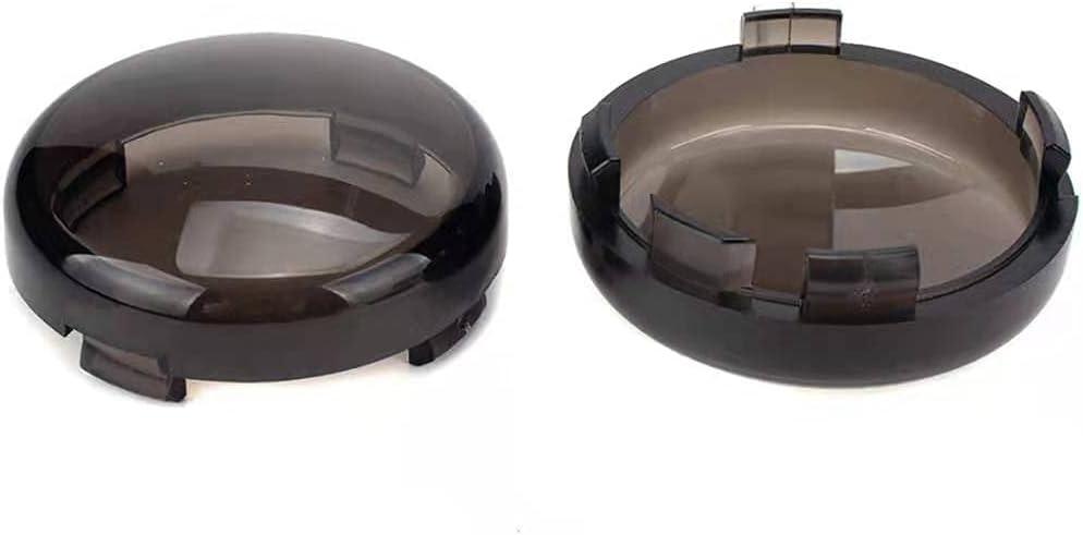 Cubierta lente señal giro ahumada 2" Harley 4 Uds
