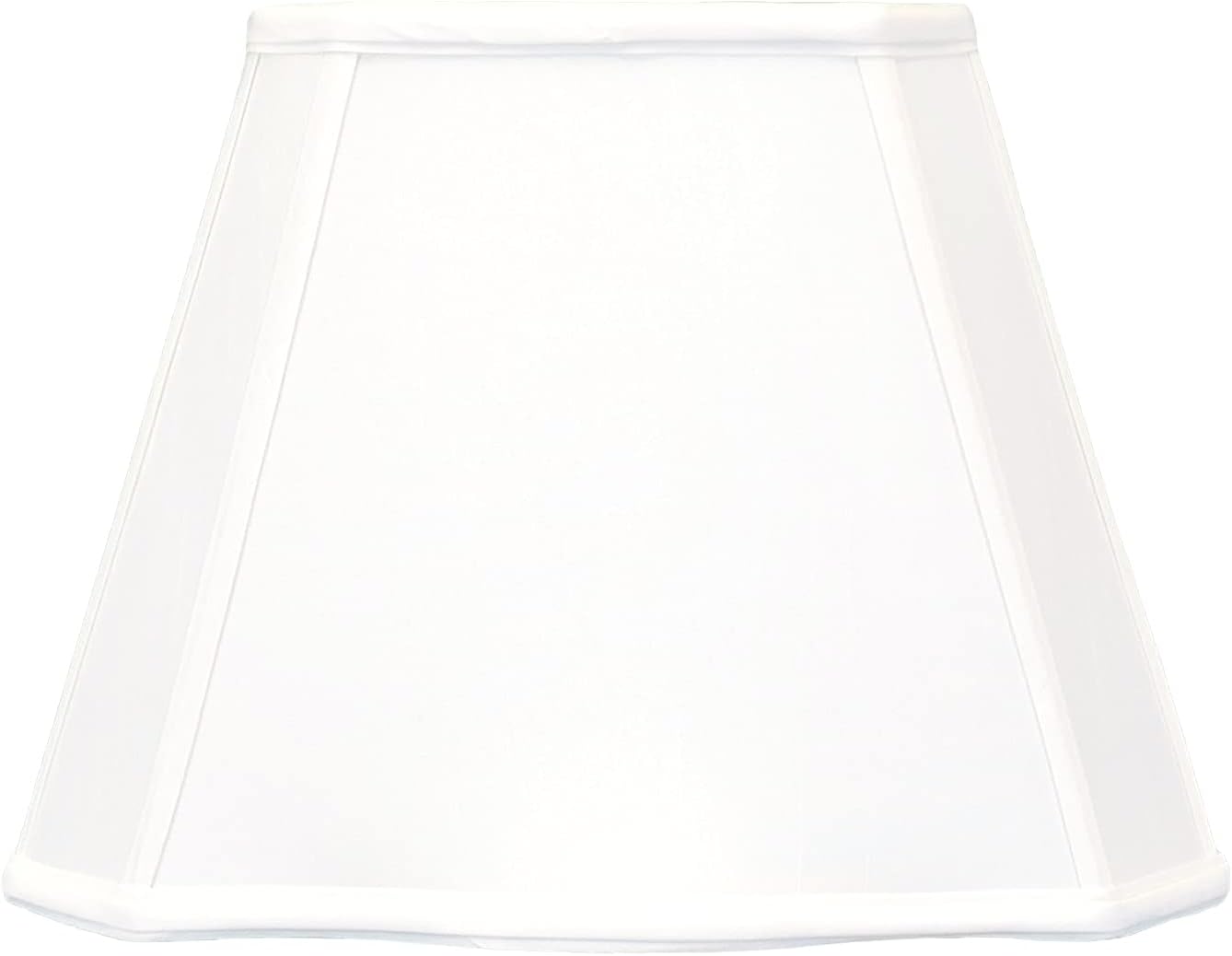 Pantalla rectangular lámpara blanco 7x10x12.25x18pulg