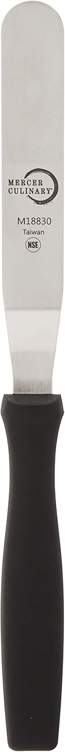 Espátula offset acero inox 4.5pulg negro