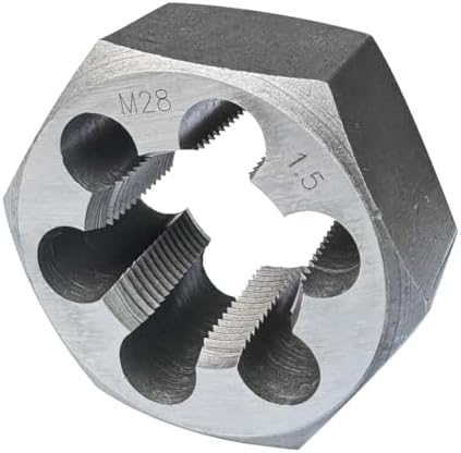 Hex. M28x1.5 muere hilo acero derecho