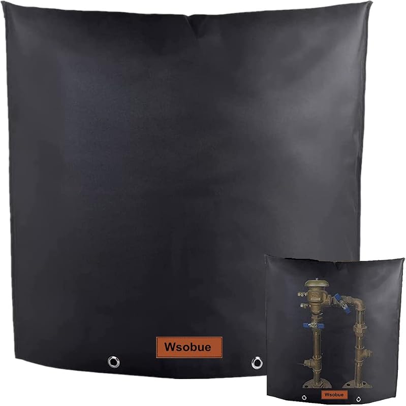 Funda aislante tubería exterior cubierta pozo invierno